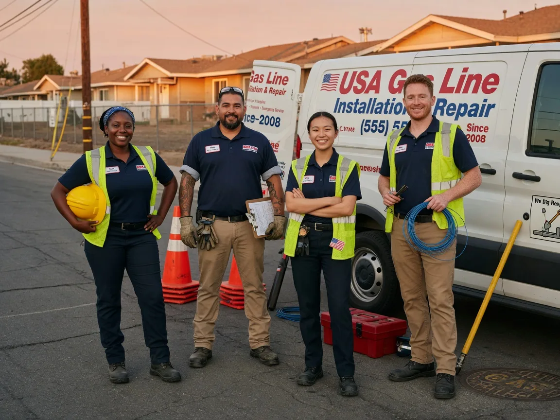 Gas Line Installation company in Leonard, MO